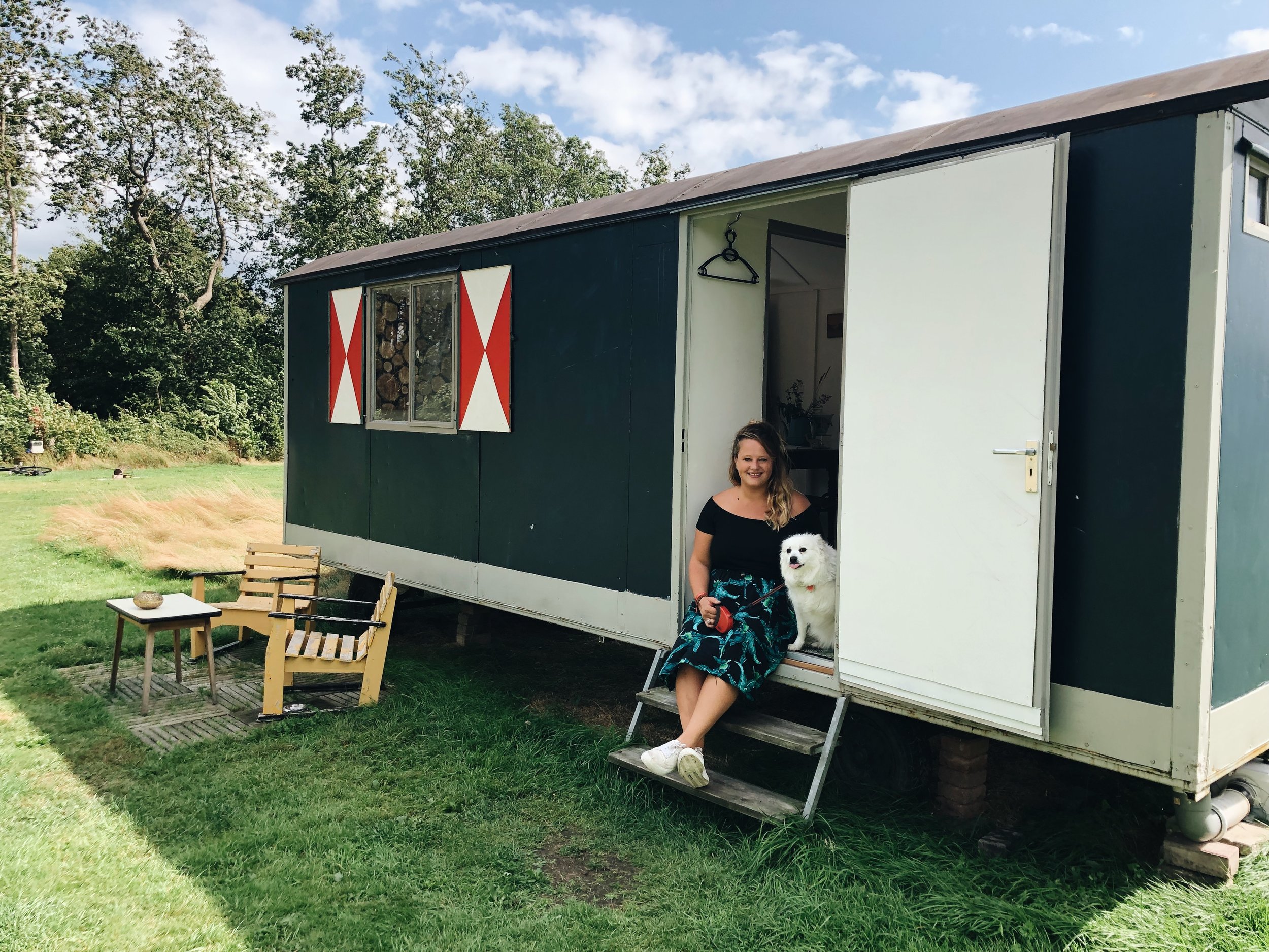 Bijzonder slapen in Friesland | Pipowagen Vrijer van Camping Fraai