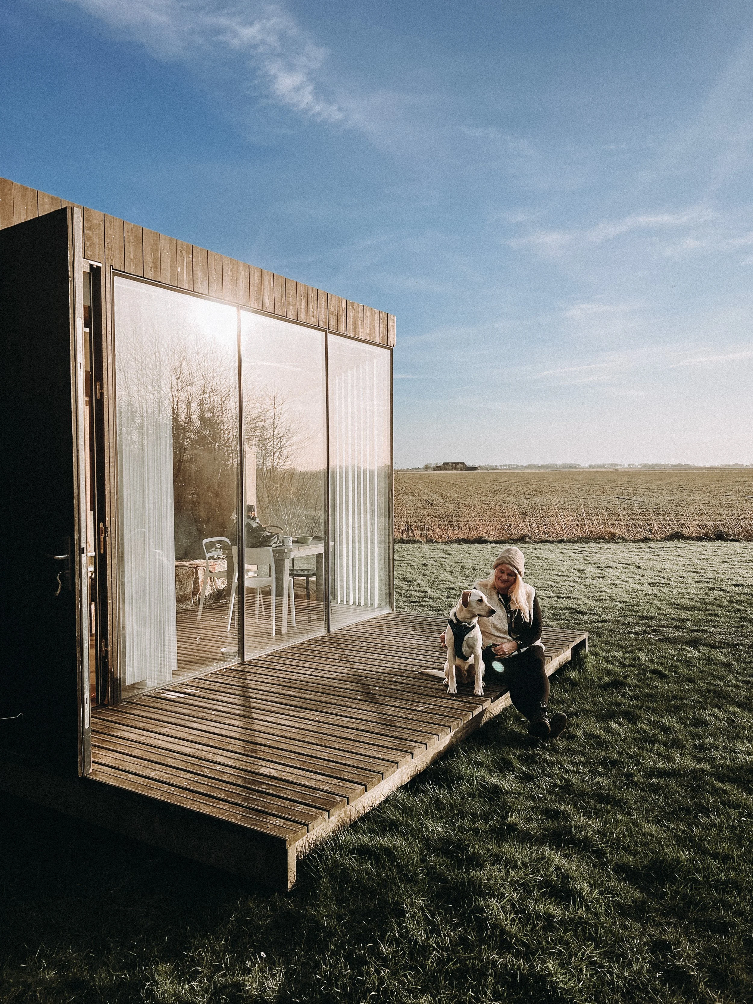 Slapen in een Waddenhuisje aan het Wad | Trekkershutten in Groningen