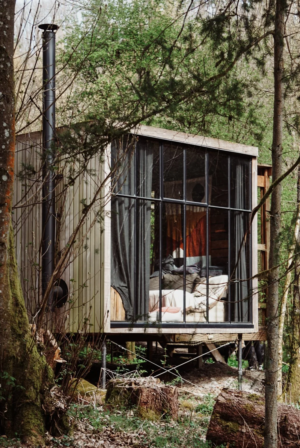 Slapen in een Cosy Cabin van Nutchel Ardennes | Bijzonder overnachten in de Belgische Ardennen