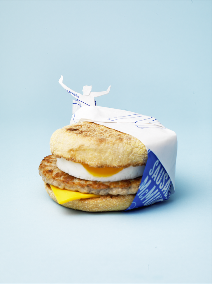 McDonalds | Paper Sculpture | Photography by Jonathan Kennedy