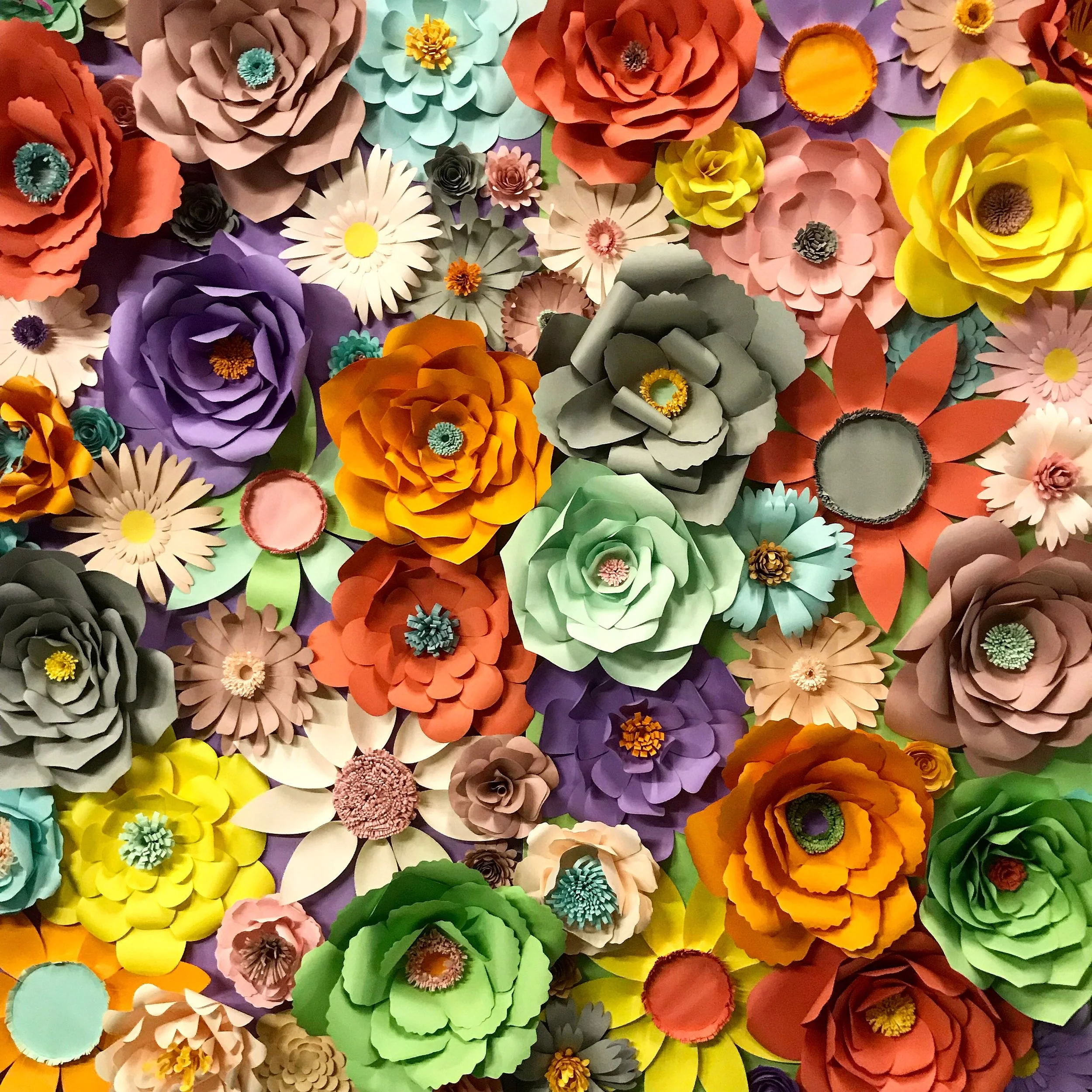 Giant Flower Backdrop | MegaBooth