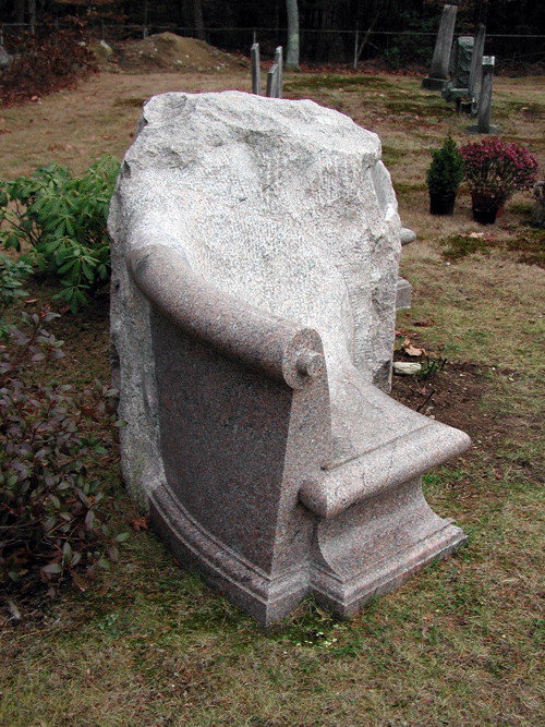 Beekley Memorial, Old Burying Ground, New Hartford, CT_EndView.gif