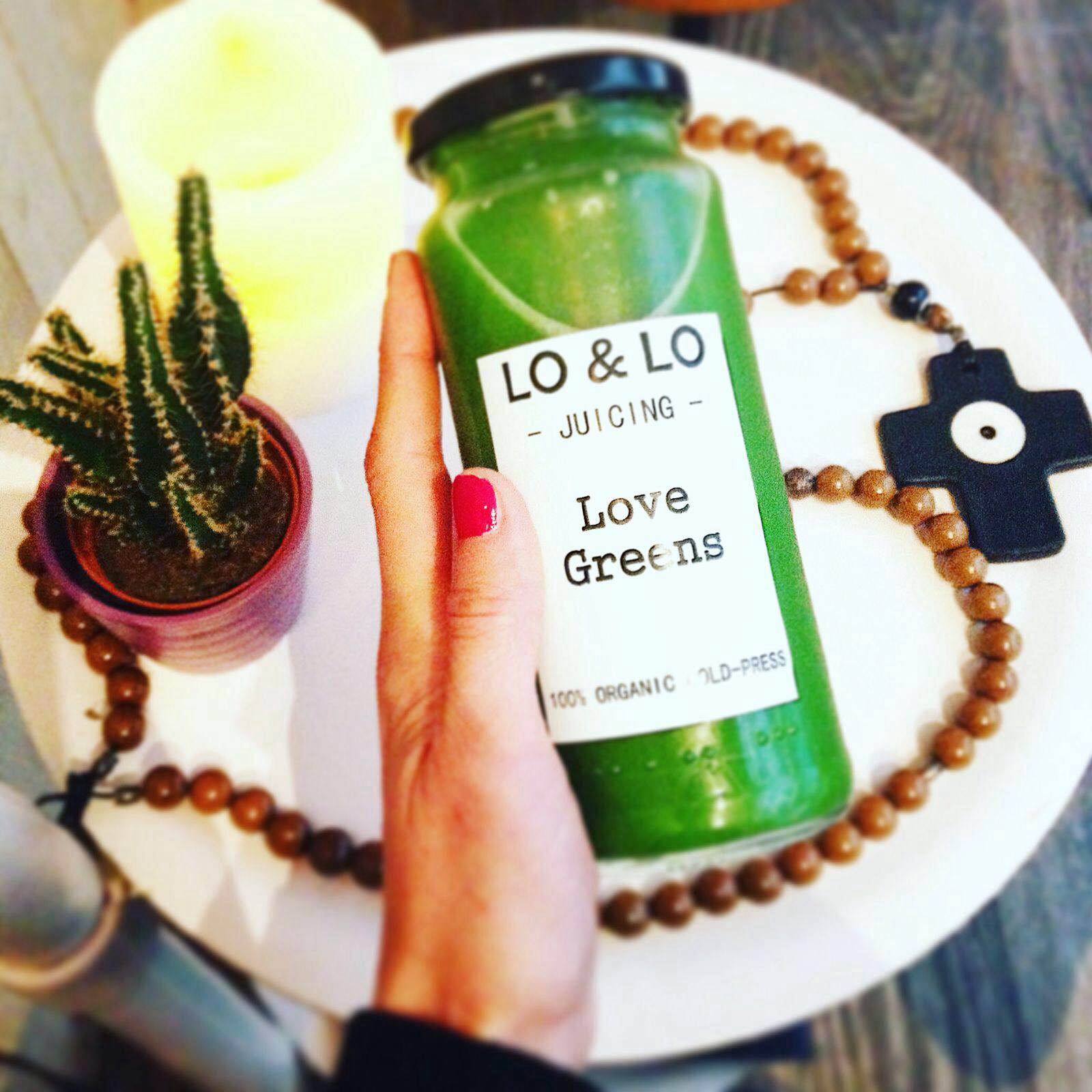 Love Greens cold-pressed juice - a detox favorite!