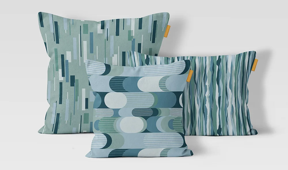 "Scandinavian Elegance" collection - Color Version 2 "Blue Tones"