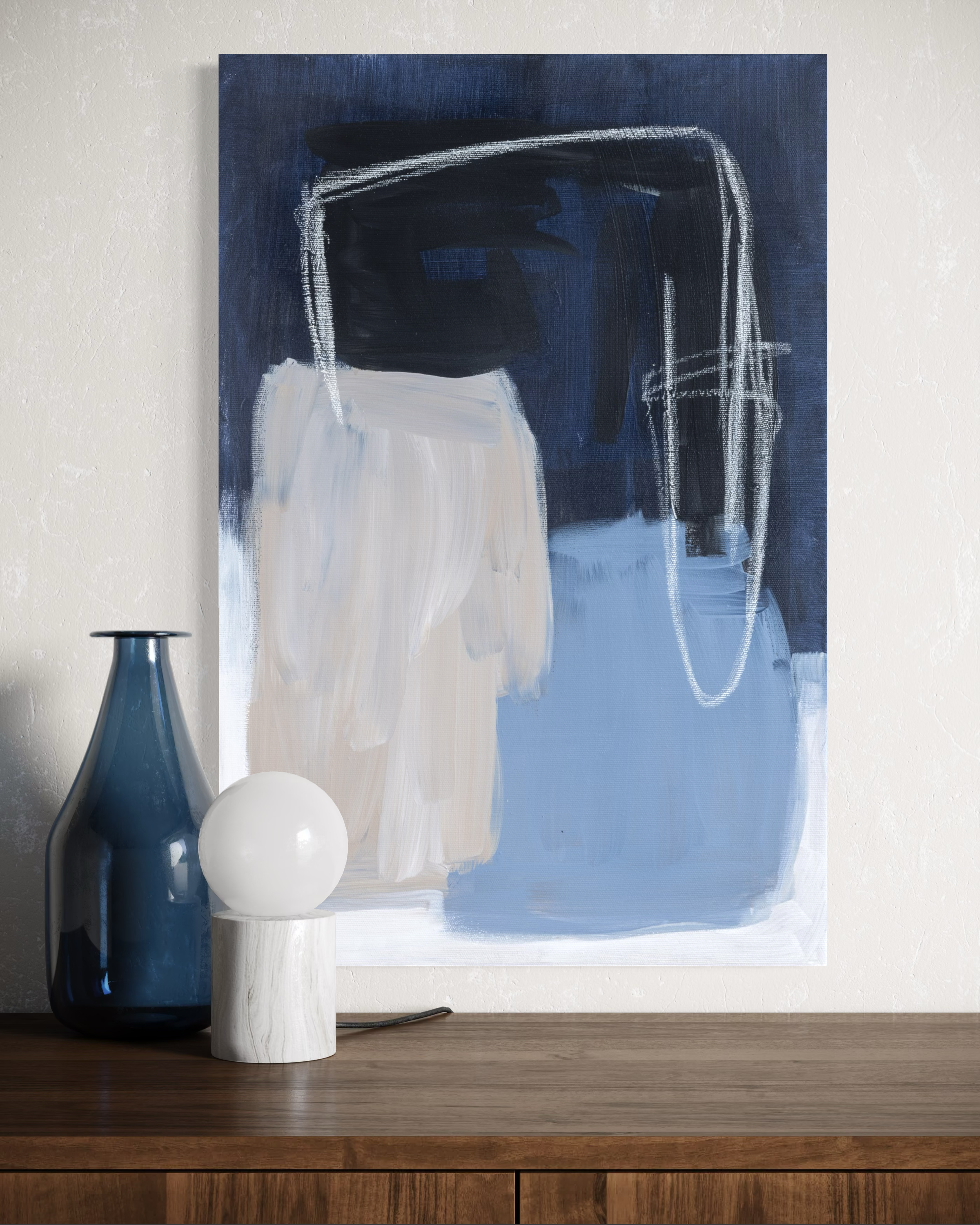 Abstract Brush Strokes 332 Original