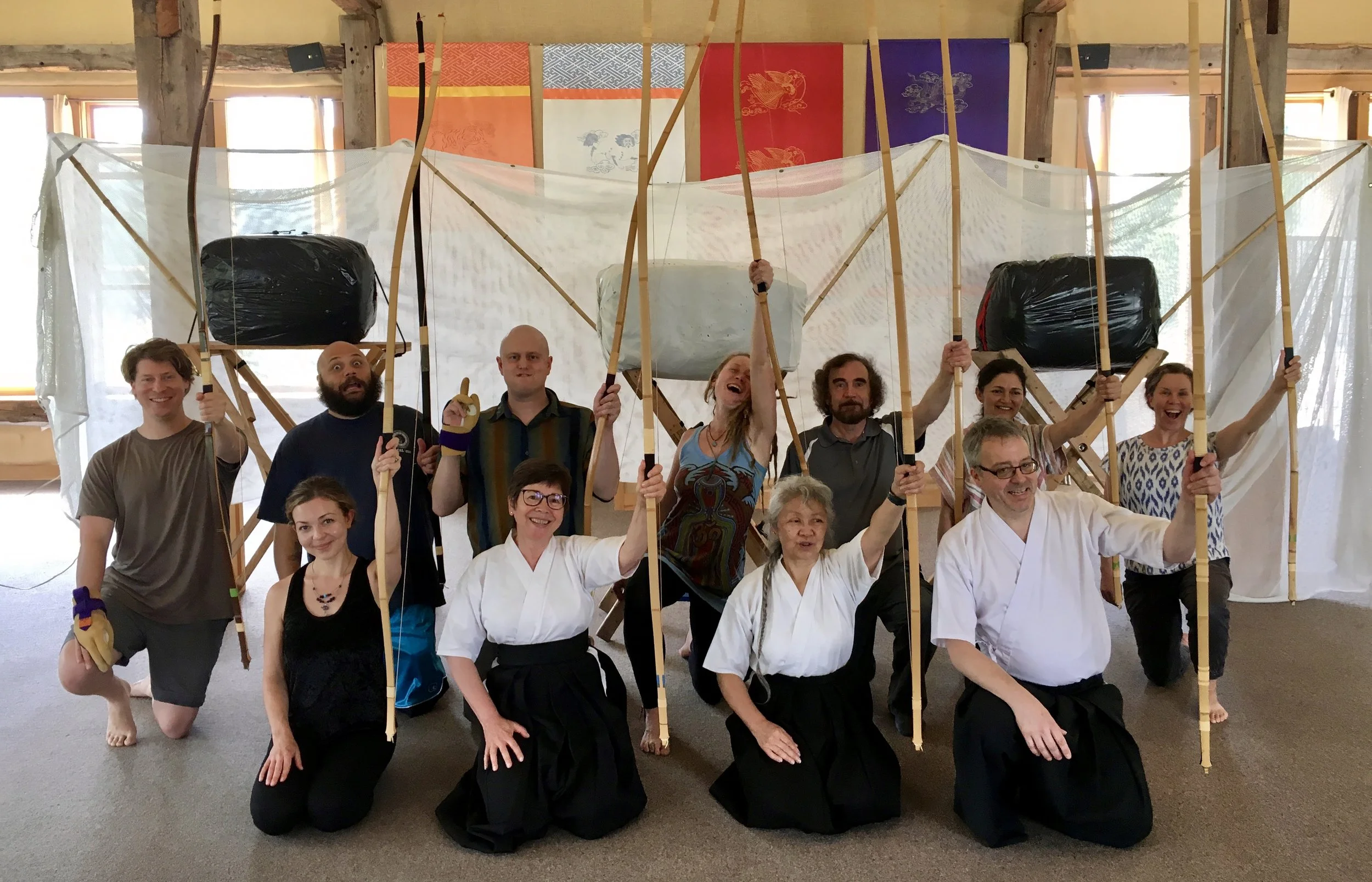 2019 Kyudo First Shot Program at Seiko Kyudojo