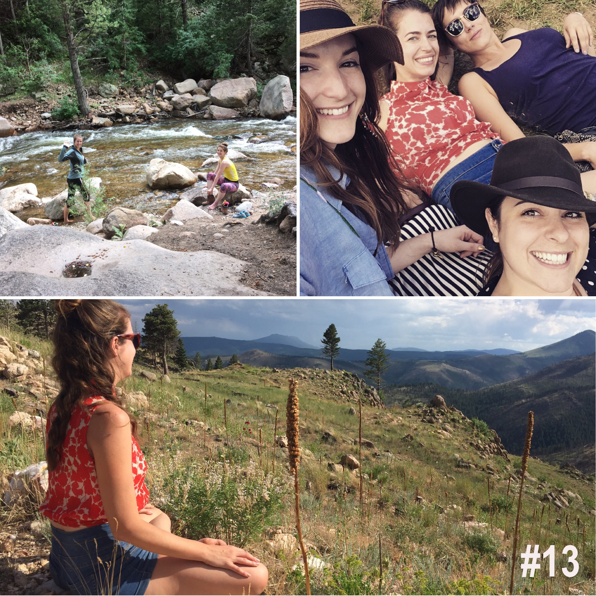 #13. Then we met my college friends in the mountains near Boulder, Colorado for my 30th birthday. I can't believe this is where I live!