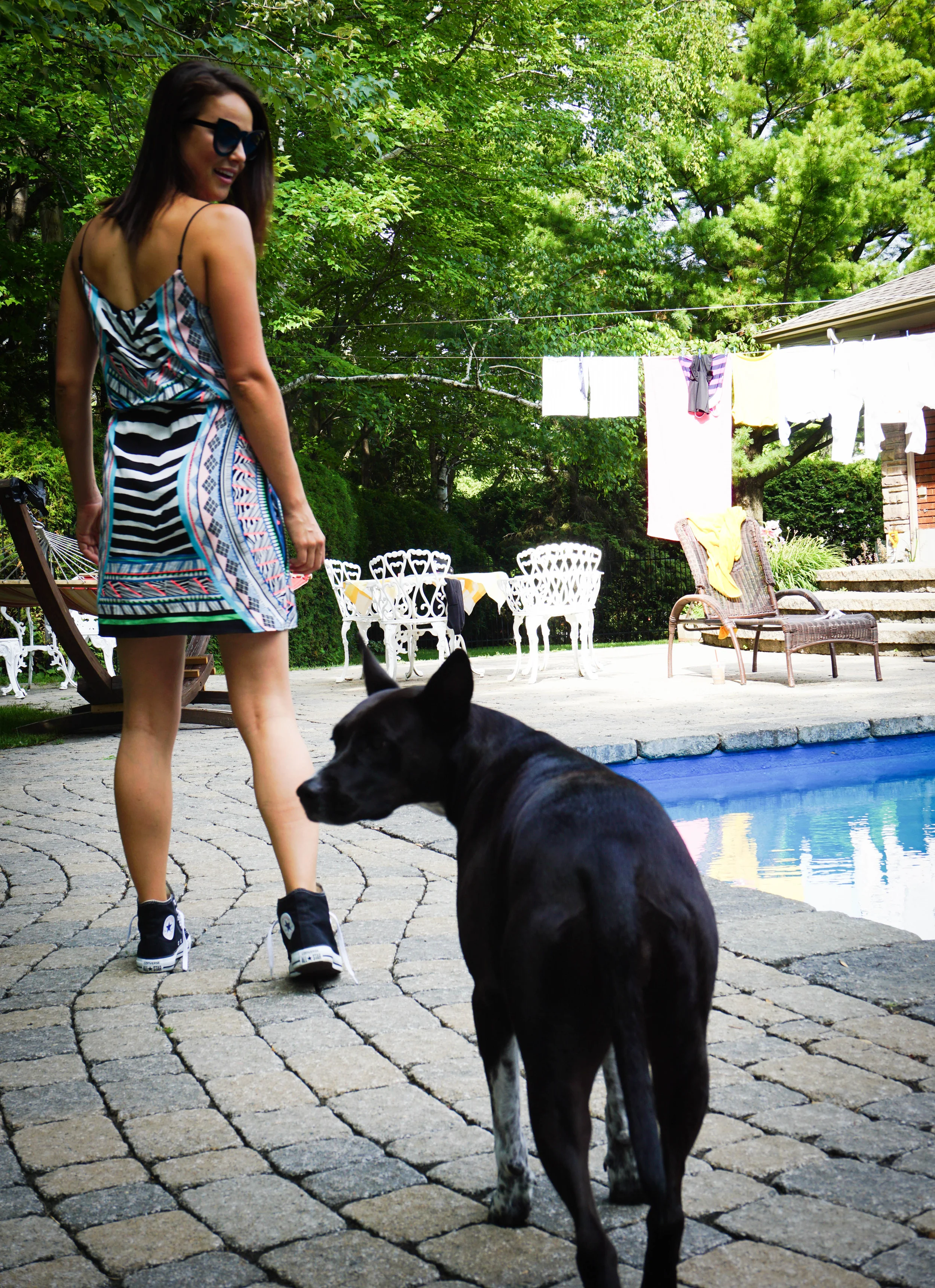 PEACE OUT! Dress: Express Shoes: Converse Sunglasses: Mendocino