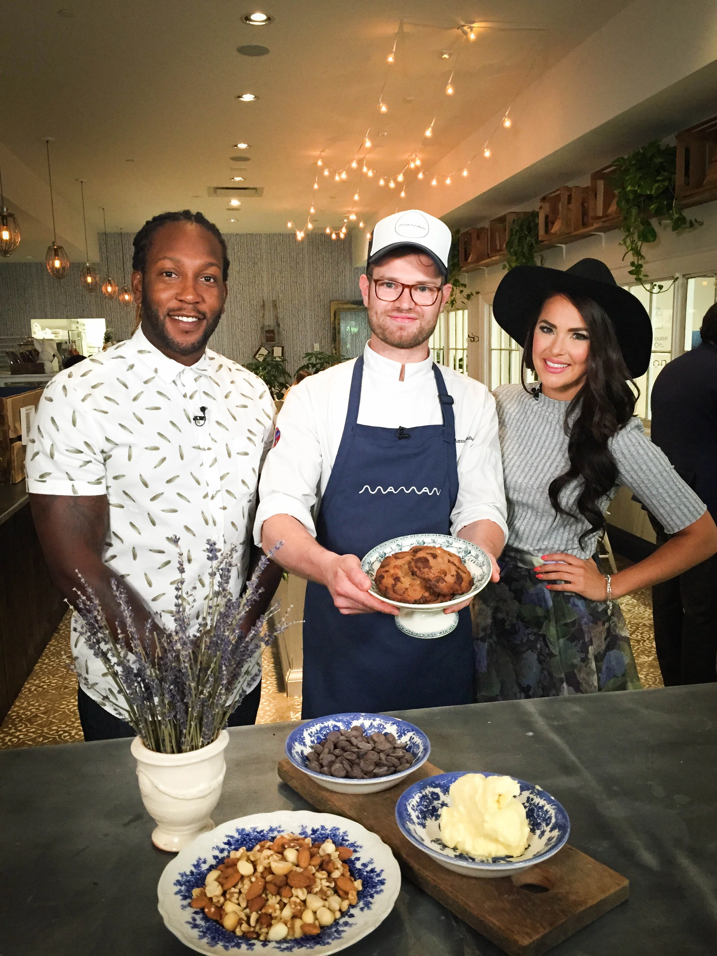 Had such a great day filming at Maman in Toronto with Chef Antoine and my co-host Tyrone Edwards!