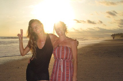 Gisele & Joanne in Costa Rica (from The Healing Cuisine ) 