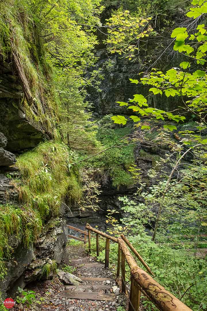 Bergwanderweg Above Trummelbach