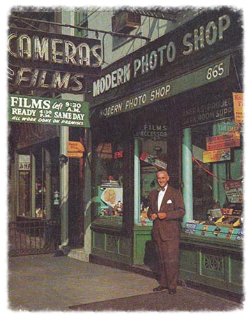 Al Slesinger at our first retail location