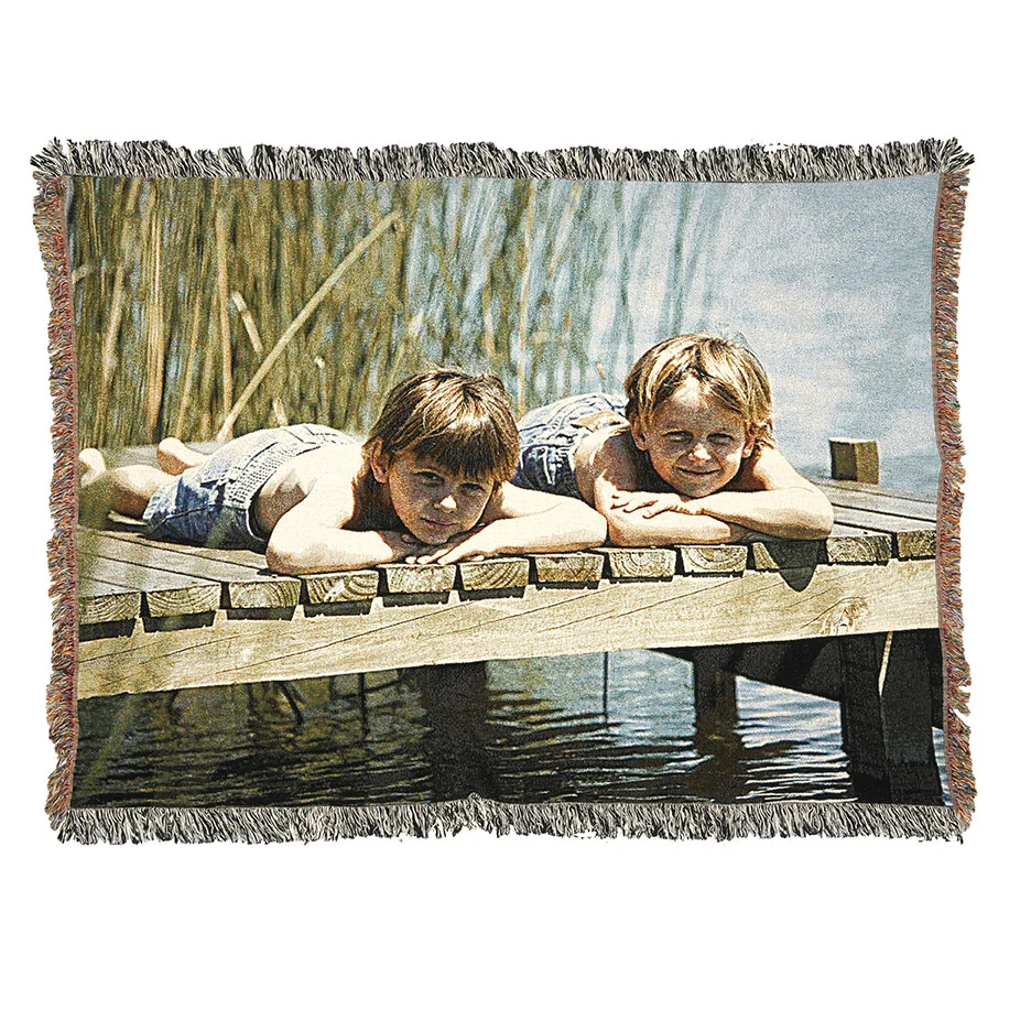 60x80 Woven Throw Blanket