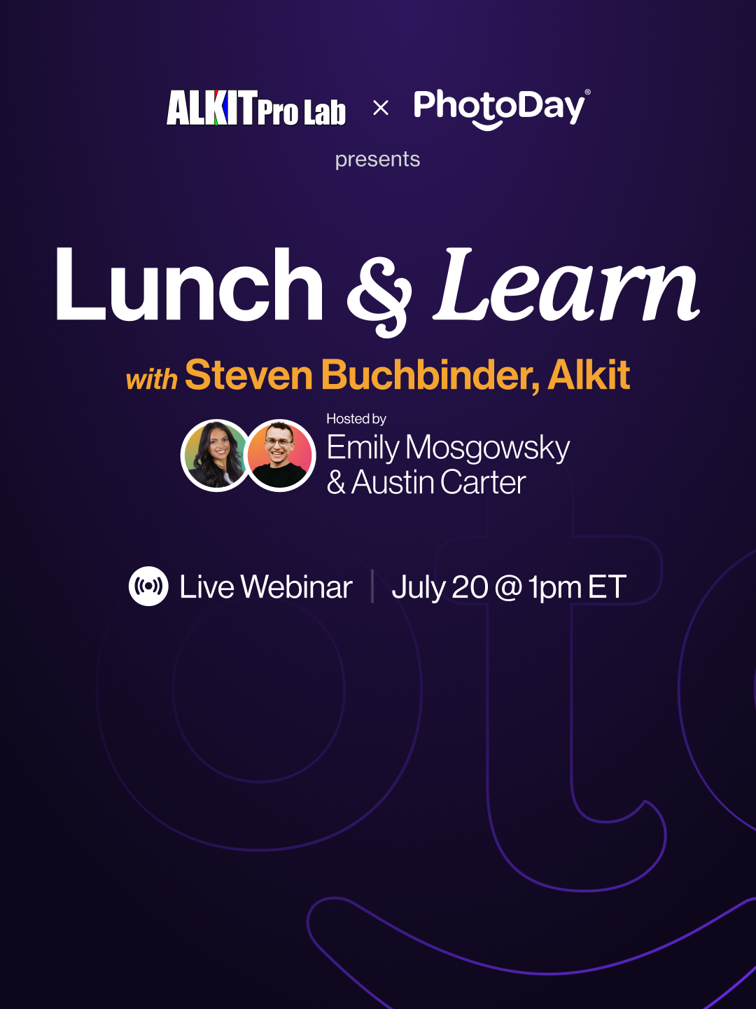 Lunch &amp; Learn With Alkit + PhotoDay
