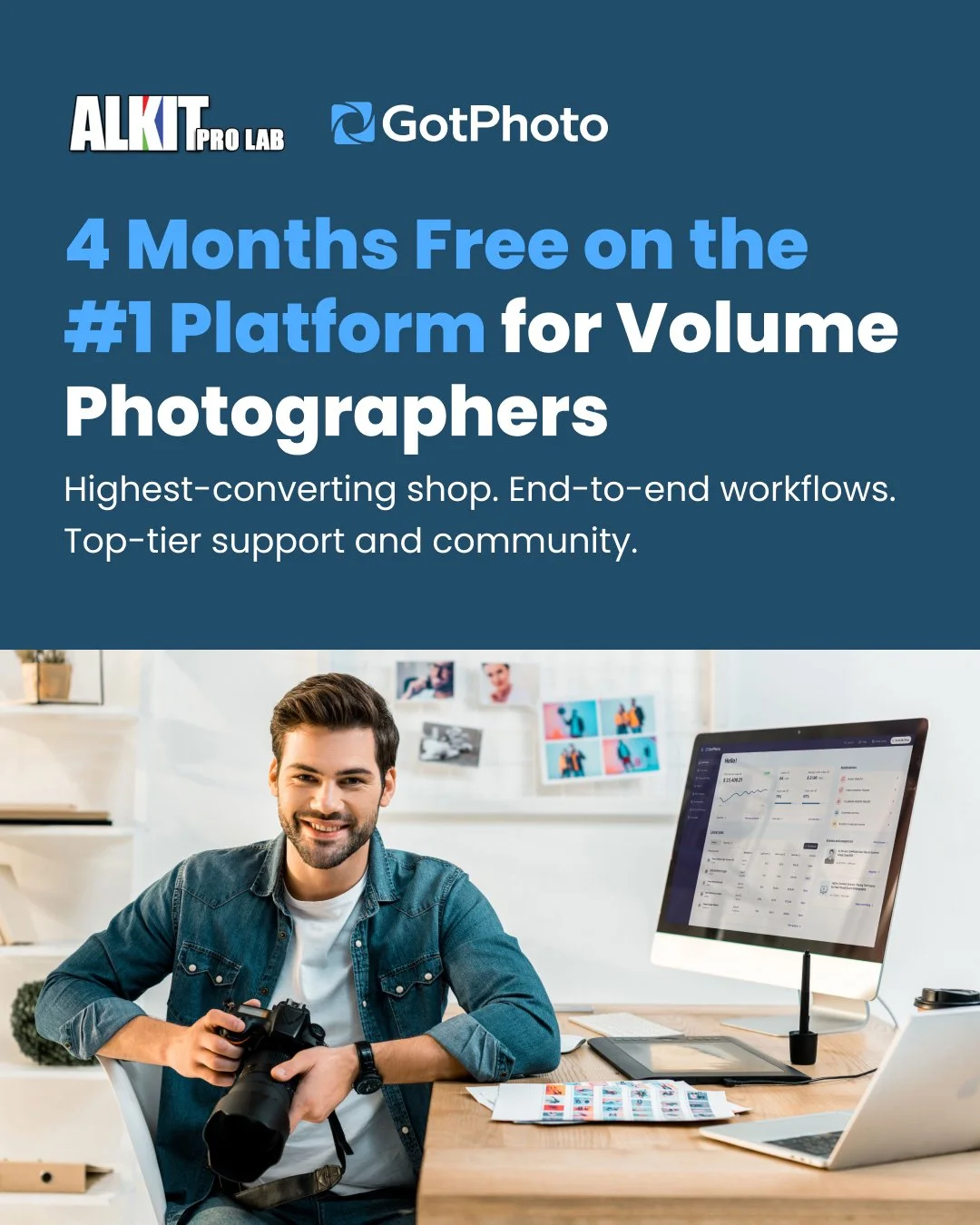 4-Months Free GotPhoto for School &amp; Sports Photographers #gotphoto