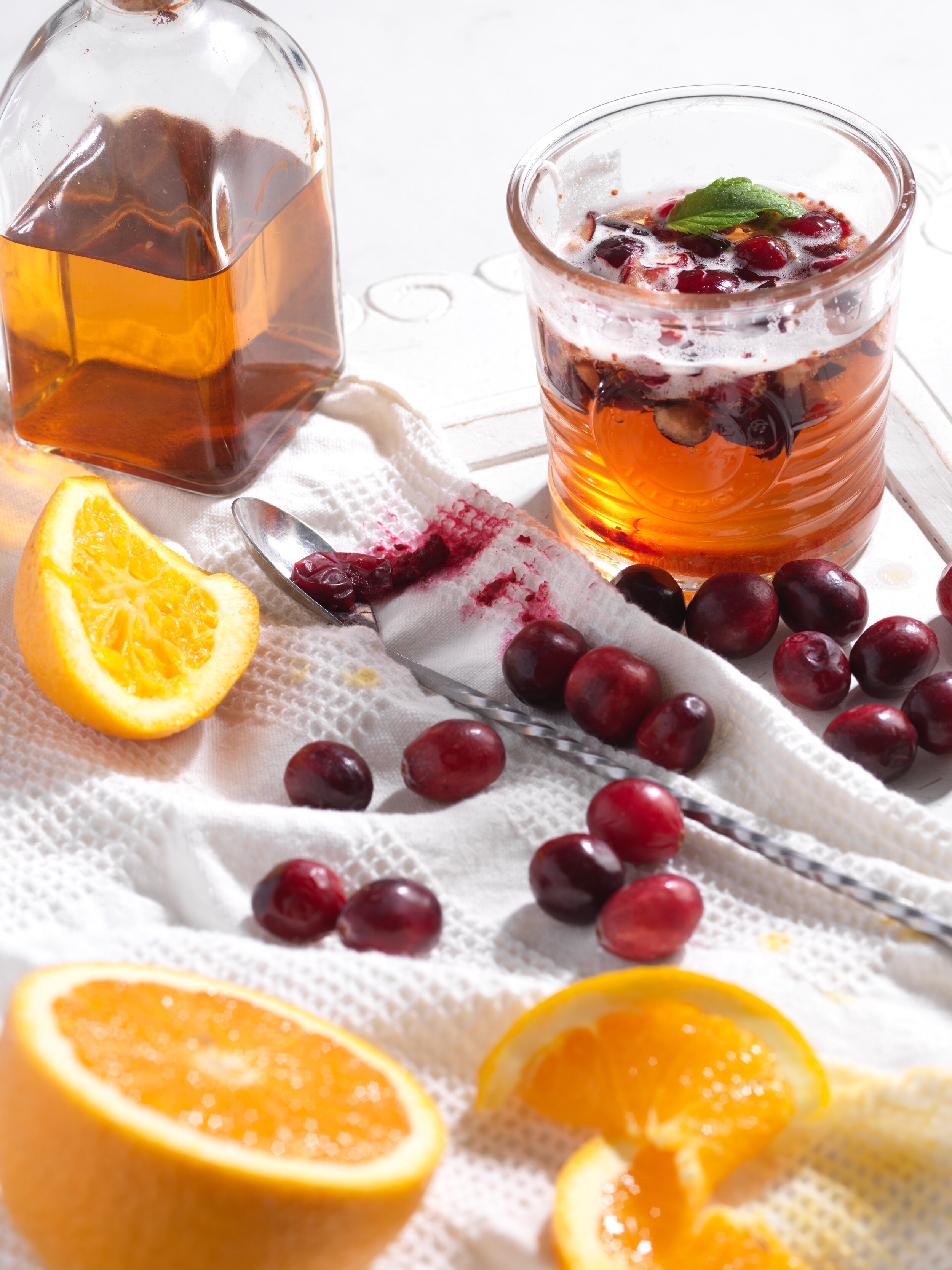  Muddled Fresh Cranberry Cocktail 