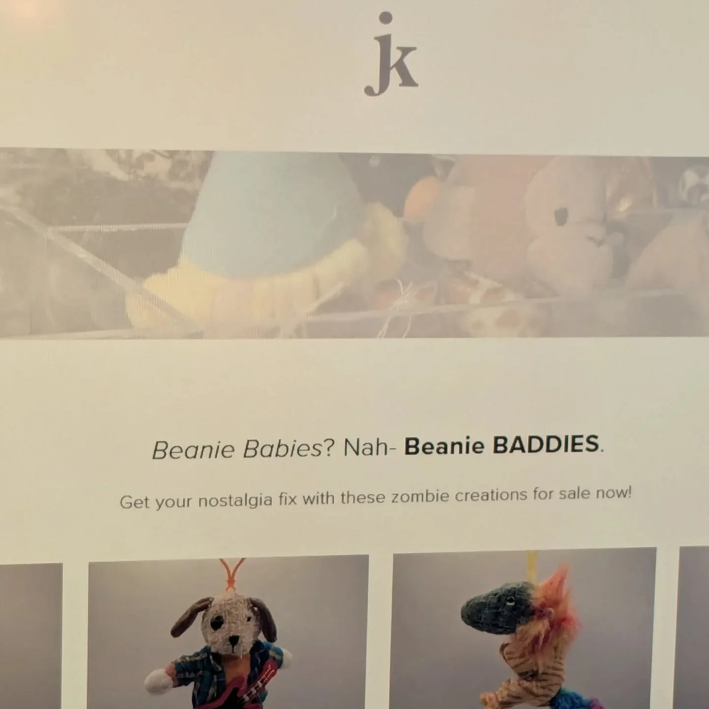 #beanie #babies #beaniebabies #nope #beaniebaddies #nostalgia #zombie #creation #smallbuisness #support

@JessicaKreis.com