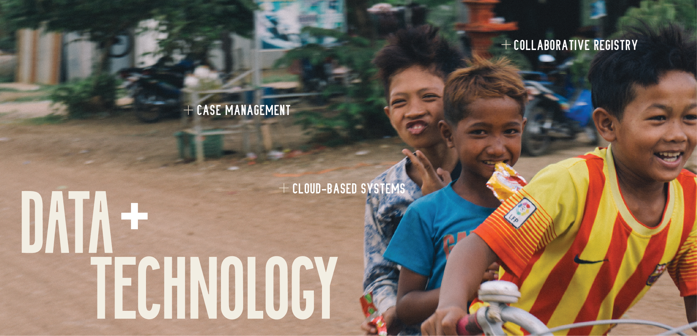 Children attending an informal school in rural Poipet Cambodia with our partner EASEL Cambodia.