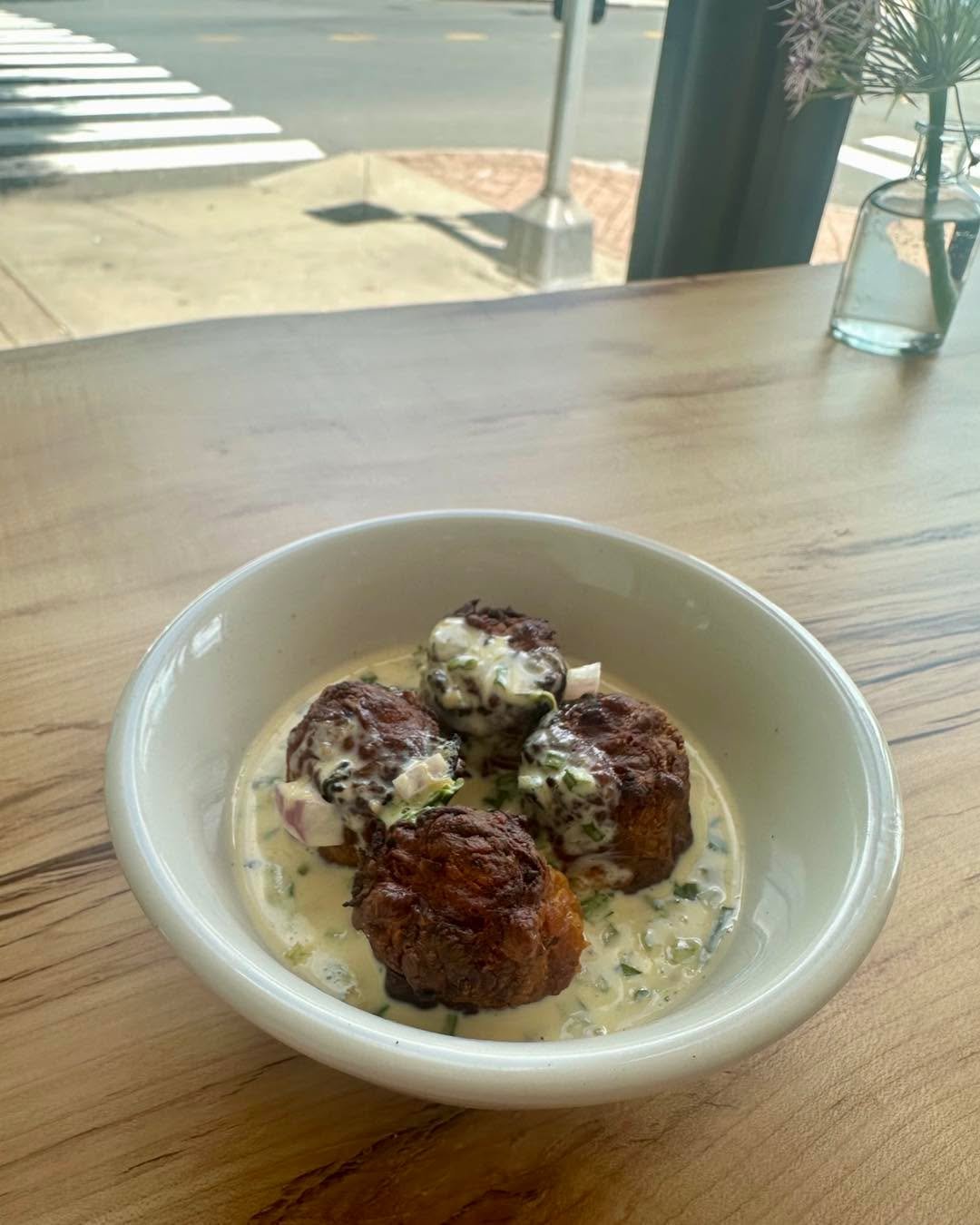 Special tomorrow (Sun 5/25) - TOTS! Tater tots made with herbs and spices with cheese sauce  #thefarmbellycafe #tatertots #specialoftheday  #nhveats #homemade #farmbellycafe #HomemadeGoodness #farmtotable #fromthefarmtoyourbelly #eatgoodfood #fairhav
