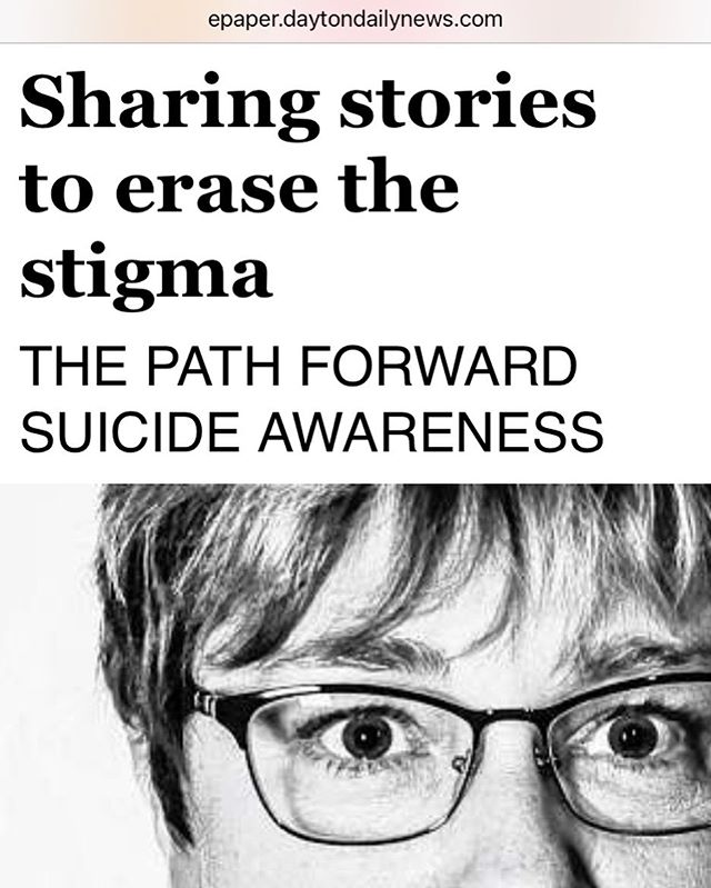 🗞👉🏼The @daytondailynews piece on  1 of my ongoing projects, @the_stanley_sessions, is now up online, too! Read #suicide survival stories from people just like you. You are not alone! Link is right here: 
https://bit.ly/31SkdNq 🗞
Photos by: Whitne
