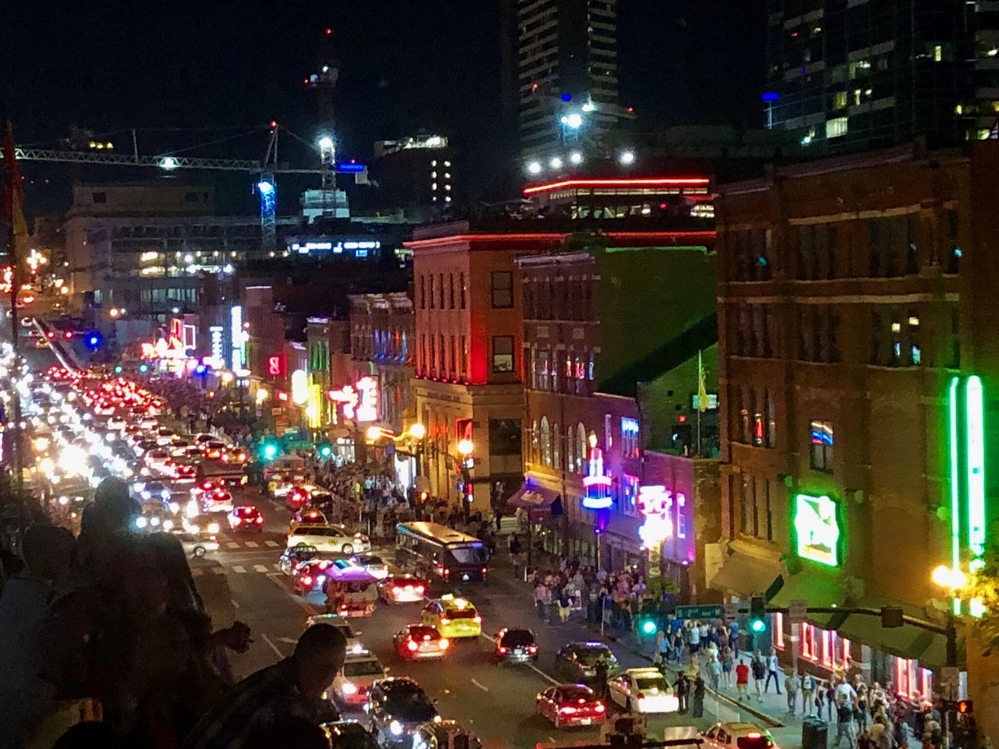 Hemp enthusiasts walk the streets of downtown Nashville following the conclusion of the Southern Hemp Expo. Join us next year as the Expo will make a return to Nashville in 2019!