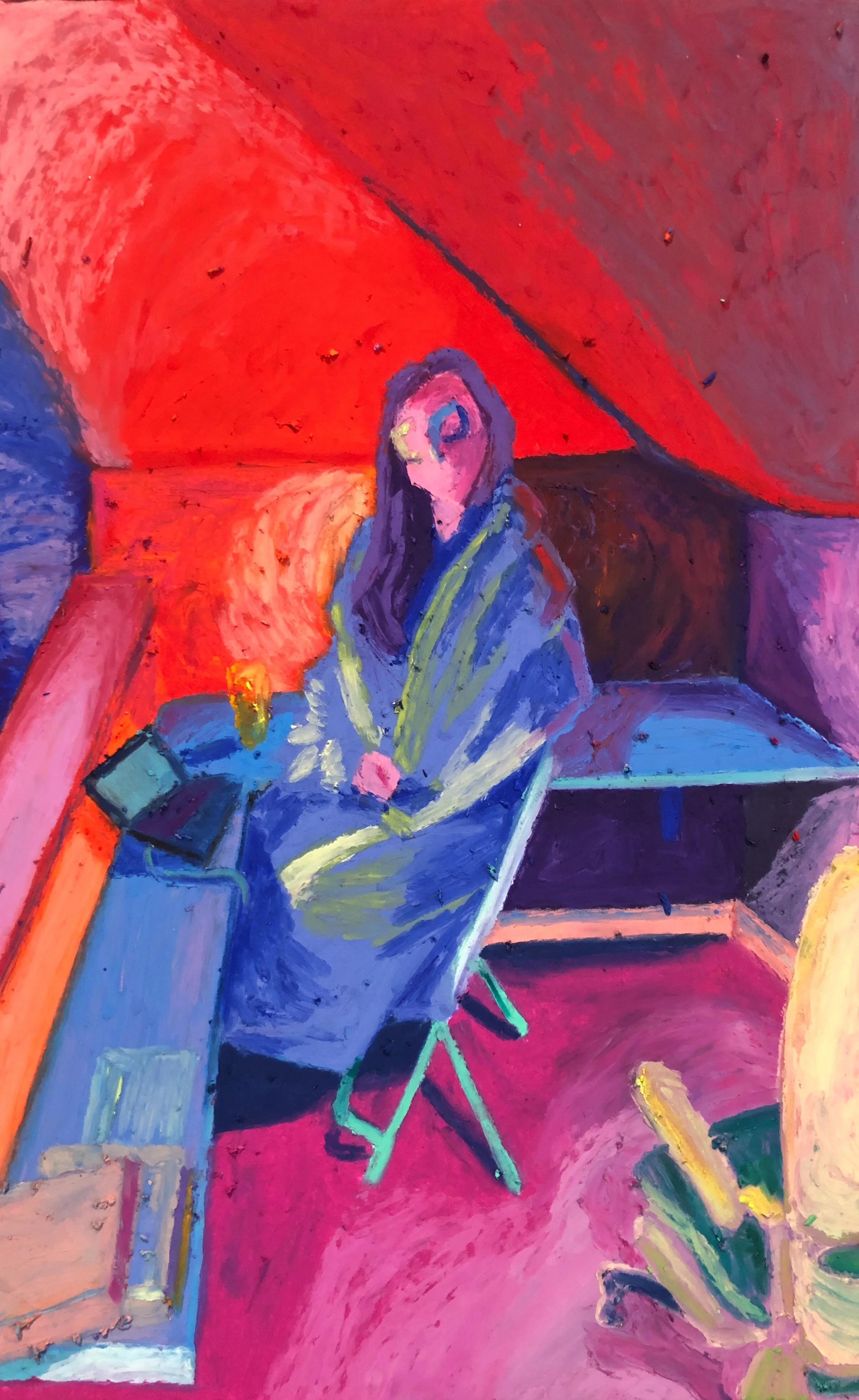 "to feel a sense of immunity." (day 5)