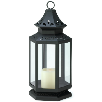 Black Lantern Candleholder