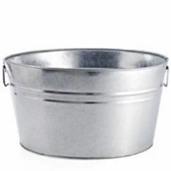 Large Galvanized Tub