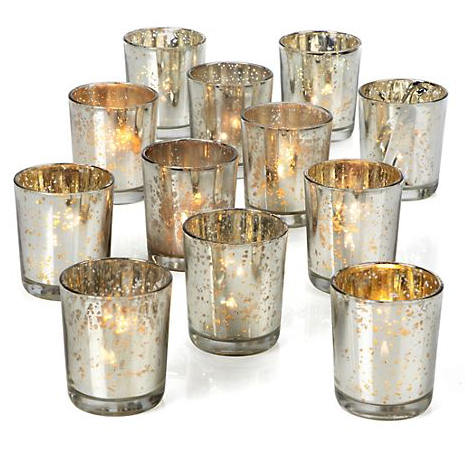 Champagne Mercury Votive