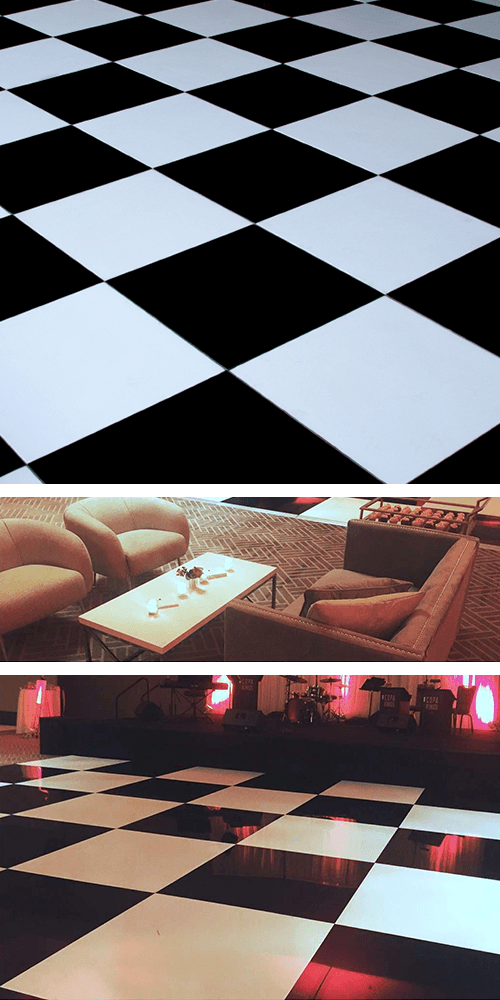 Black & White Dance Floor