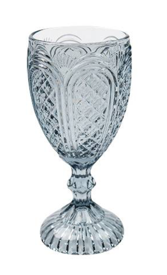 Blue Water Goblets