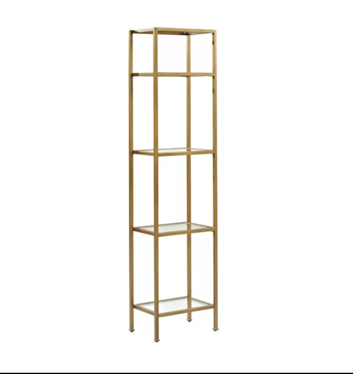 Gold Bar Back Shelf- Narrow