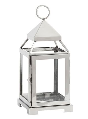 Small Chrome Lantern
