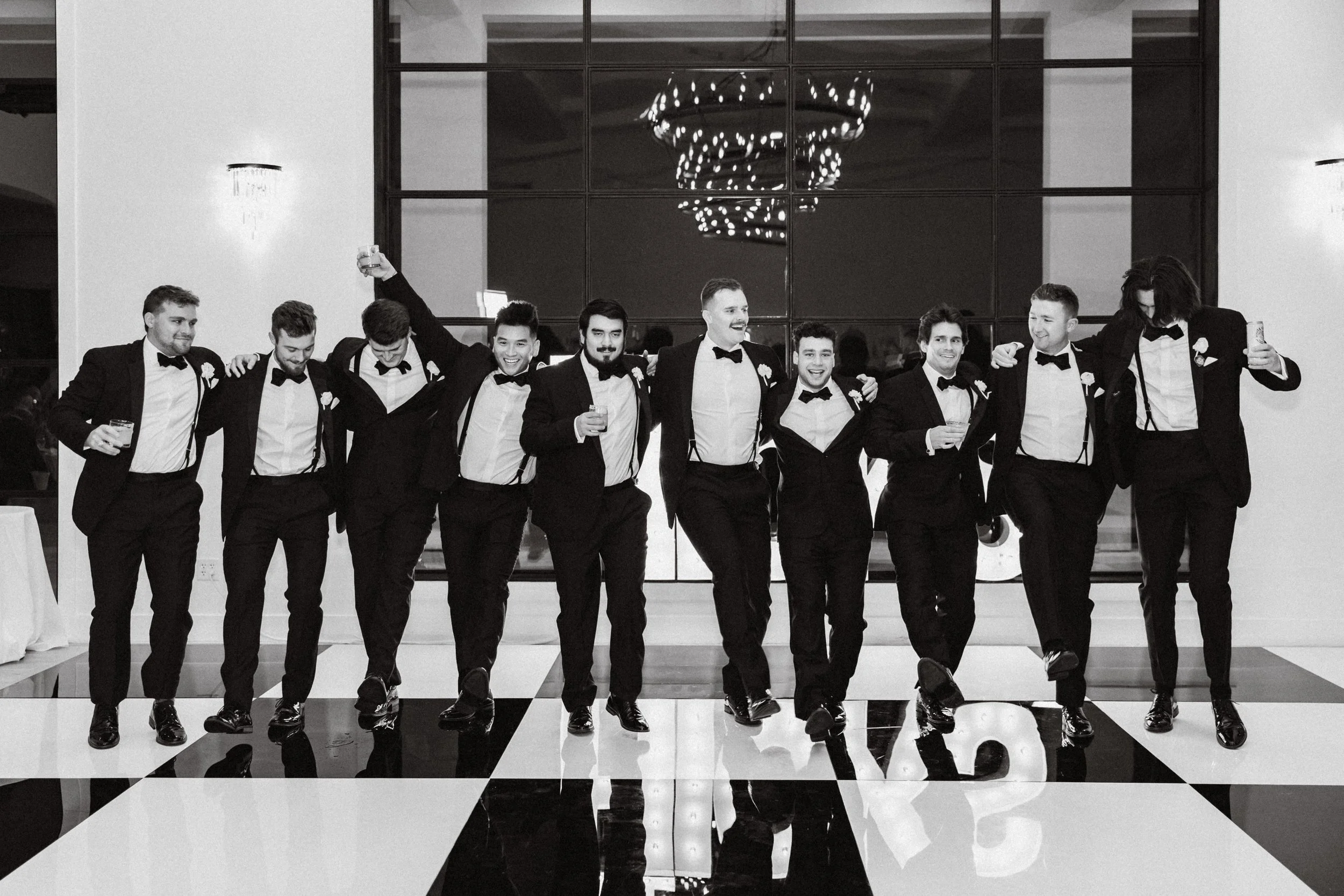 High Quality Black and White Dance Floor