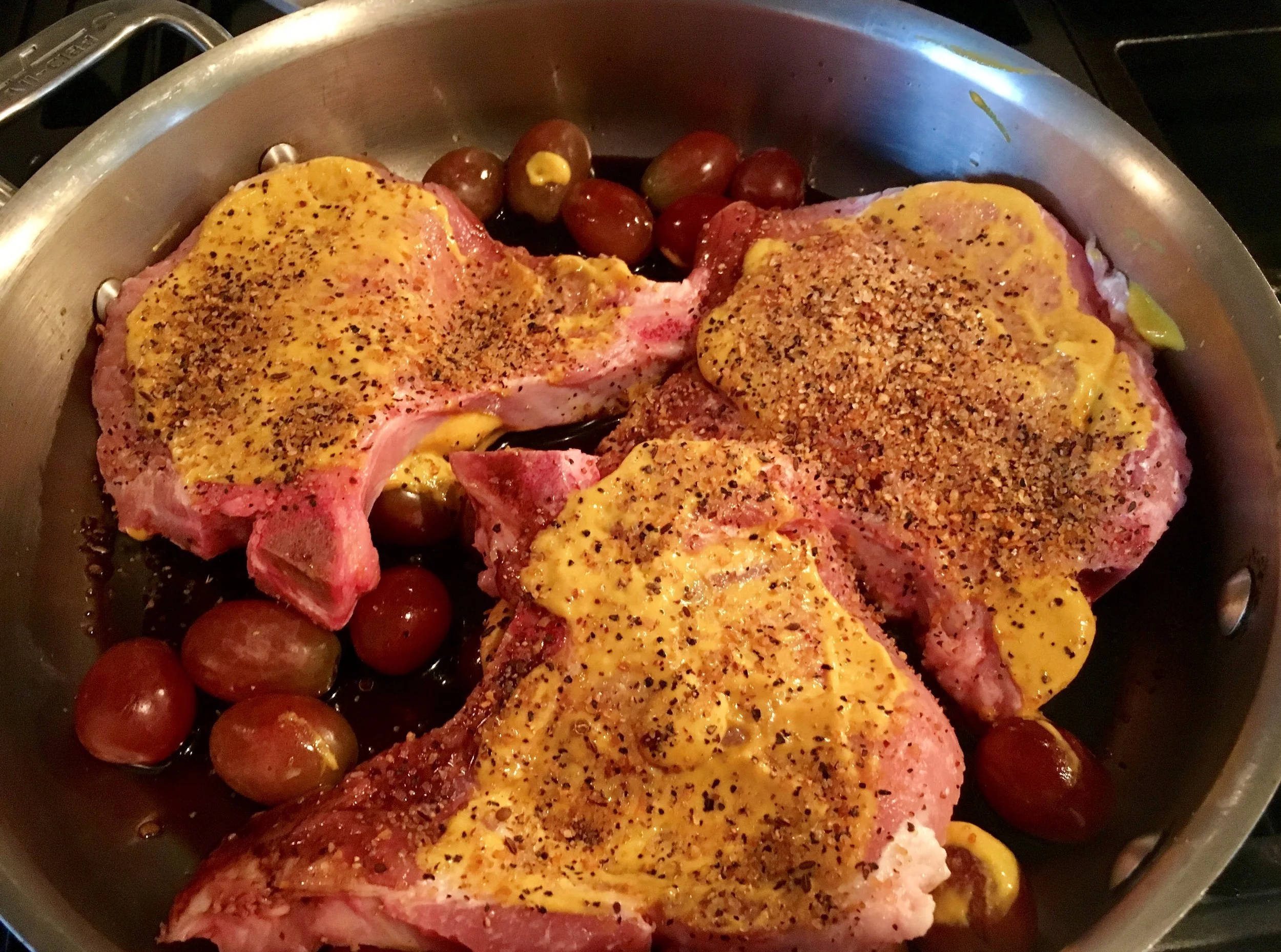 Mom’s pork chops