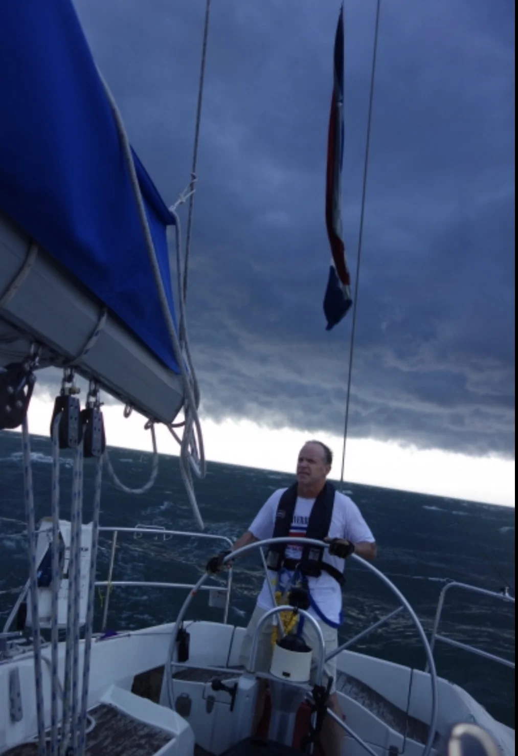 Captain Tim has weathered similar storms.