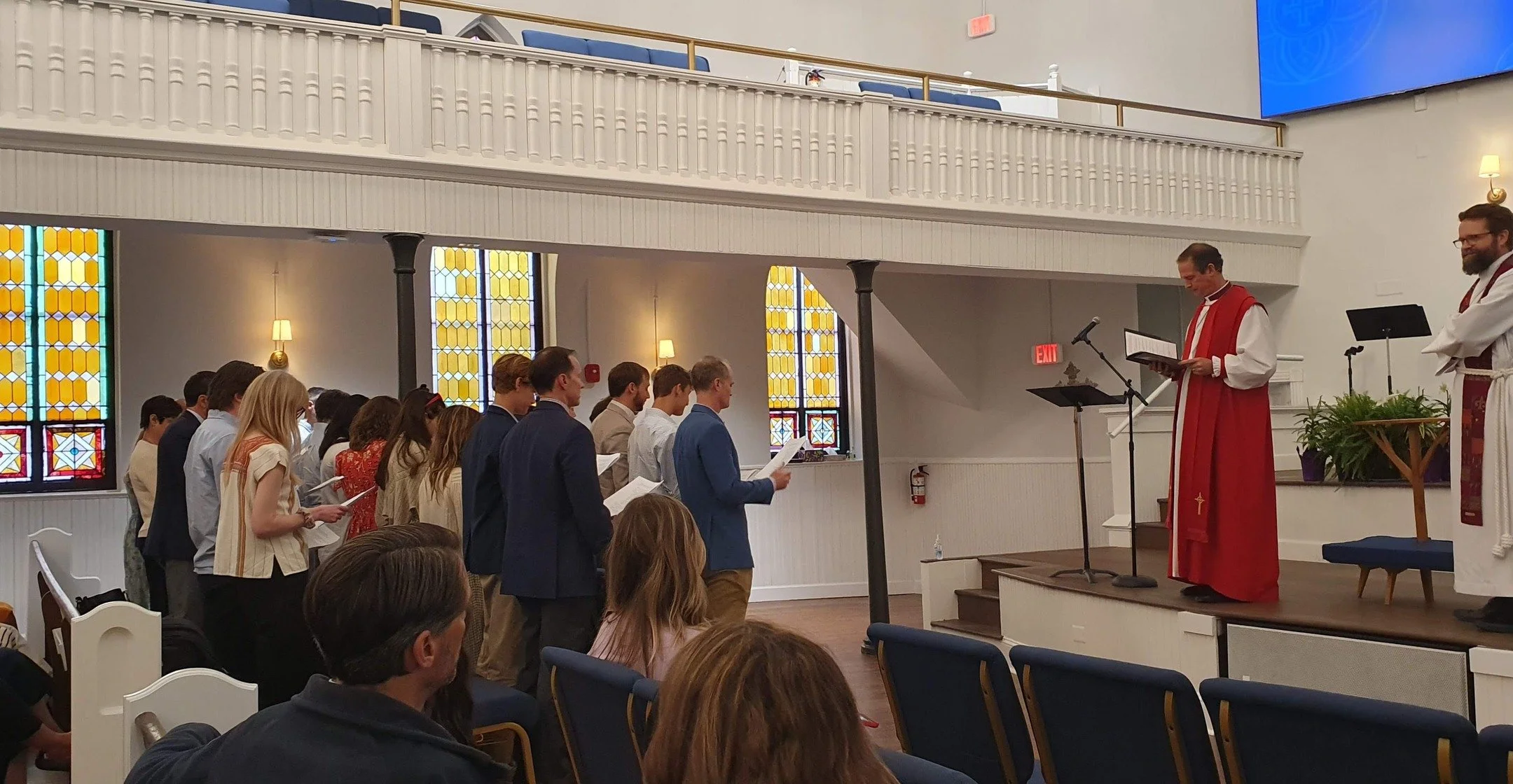 We were so excited to have our first confirmations by Bishop Jeff Bailey in our new church building last Sunday. 18 candidates took a while!