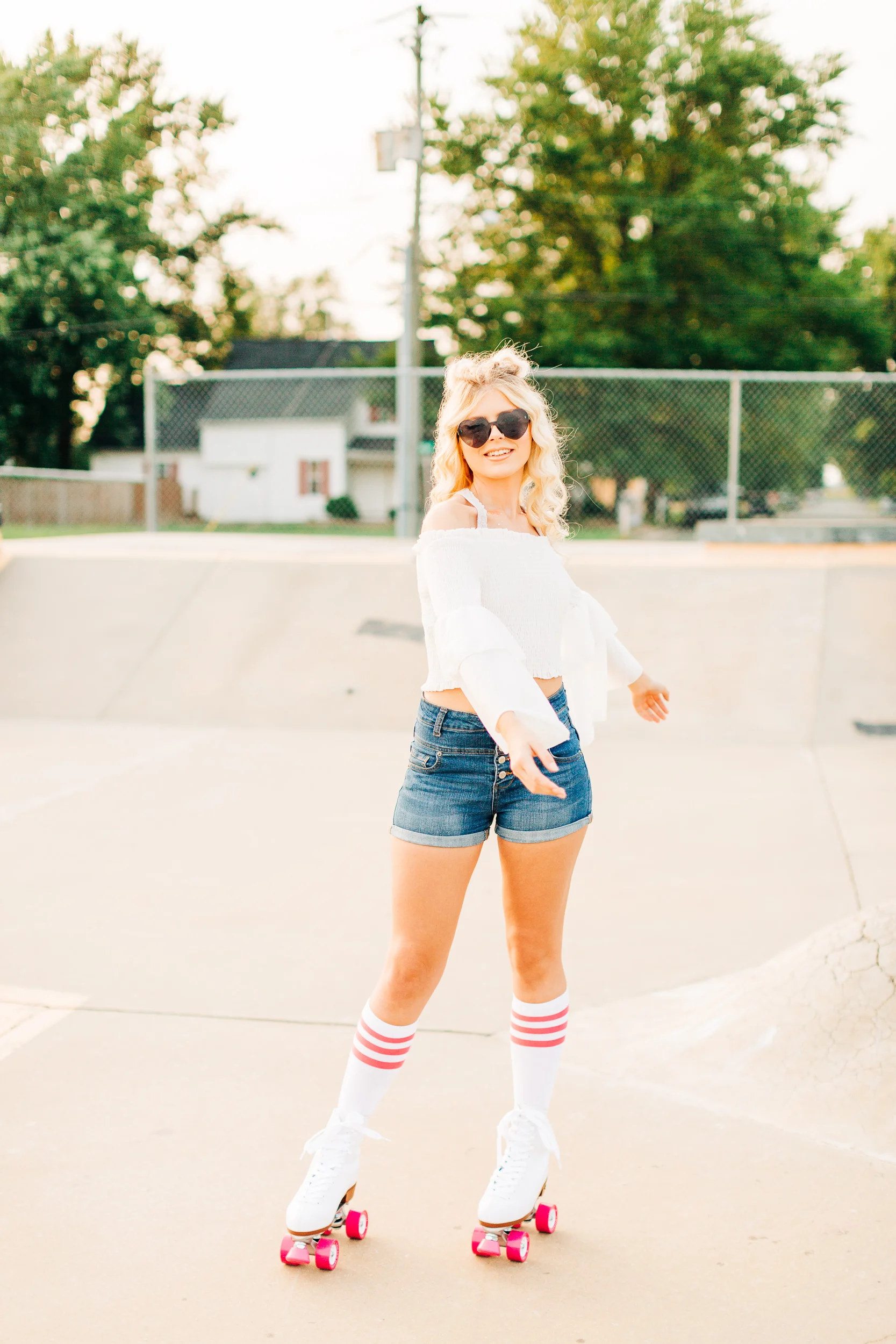 Roller Skate Photoshoot — Maryland Wedding + Portrait Photographer