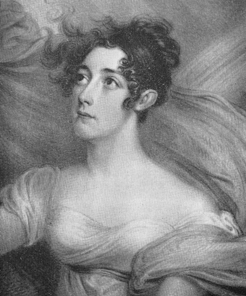 Susanna Aspinwall Tappan, looking Byronic.