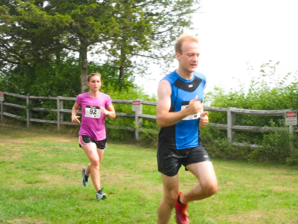 Indian Ladder Trail Run at Thacher State Park. HMRRC