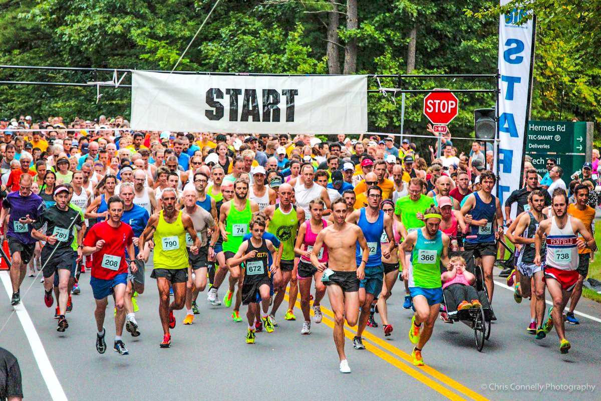Blasting off at the 2016 Malta 5K Run/Walk in Luther Forest. Chris Connelly