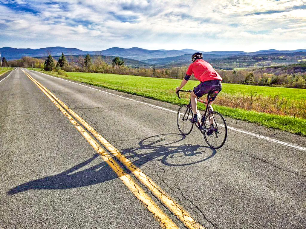 From hill to hollow at the Rensselaerville Ride. Carey Institute for Global Good