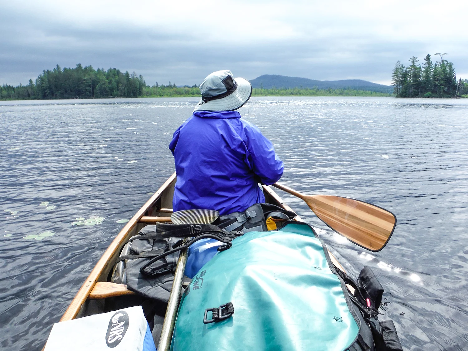 Heading out before the storm. Rich Macha