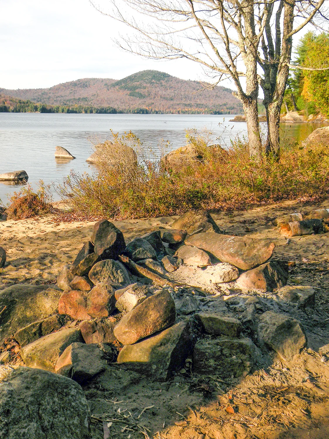Campsite south of Kelly Point. Bill Ingersoll