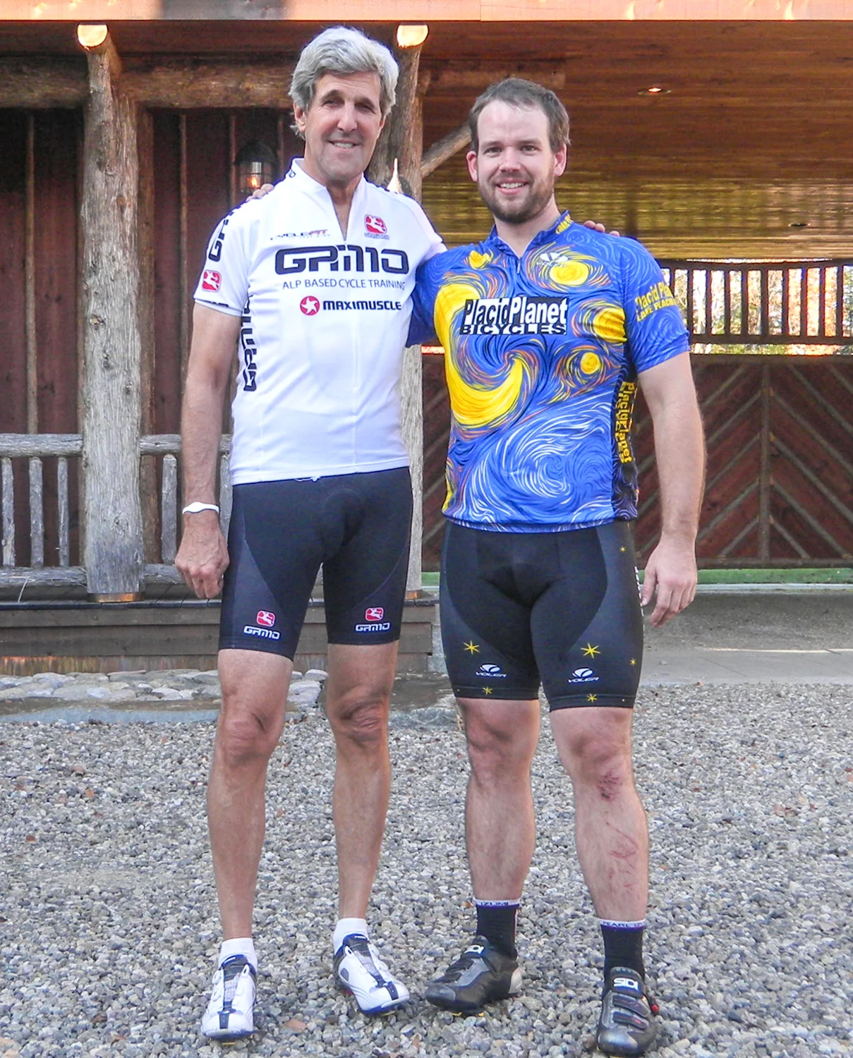 Hired to take John Kerry on a private ride around Paul Smiths.