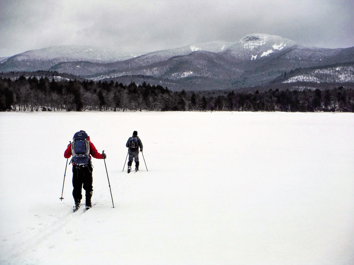 Snowy Mountain as seen from Indian Lake. Rich Macha