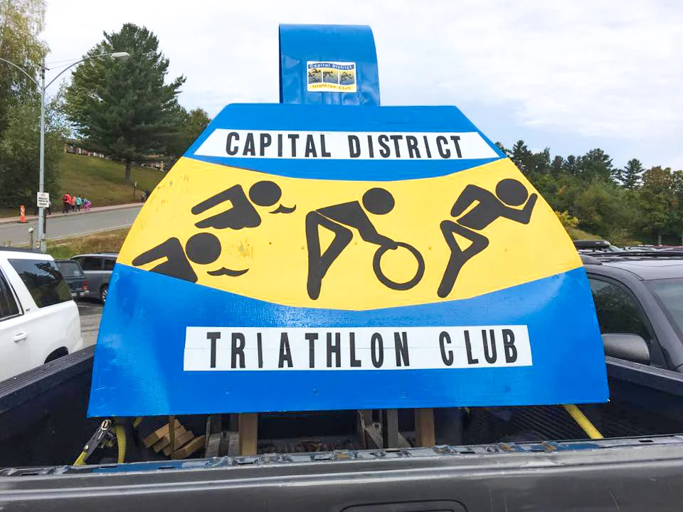 CDTC huge pickup truck cowbell at 2017 IMLP. Lee Hilt