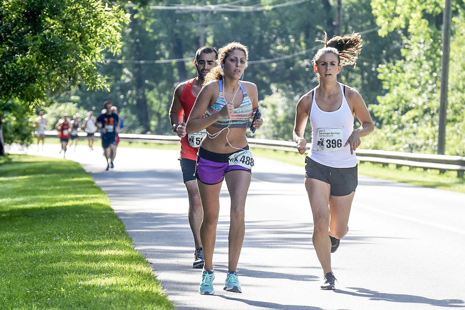 2017 Saratoga Springs Half Marathon at Saratoga Spa State Park. Erica Miller/The Daily Gazette
