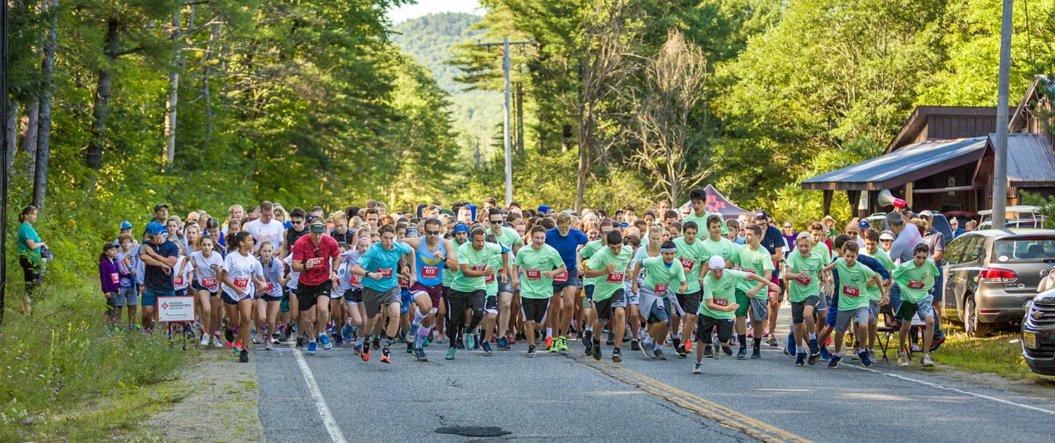 2017 HHHN Care for Kids 5K from Chestertown to Brant Lake.