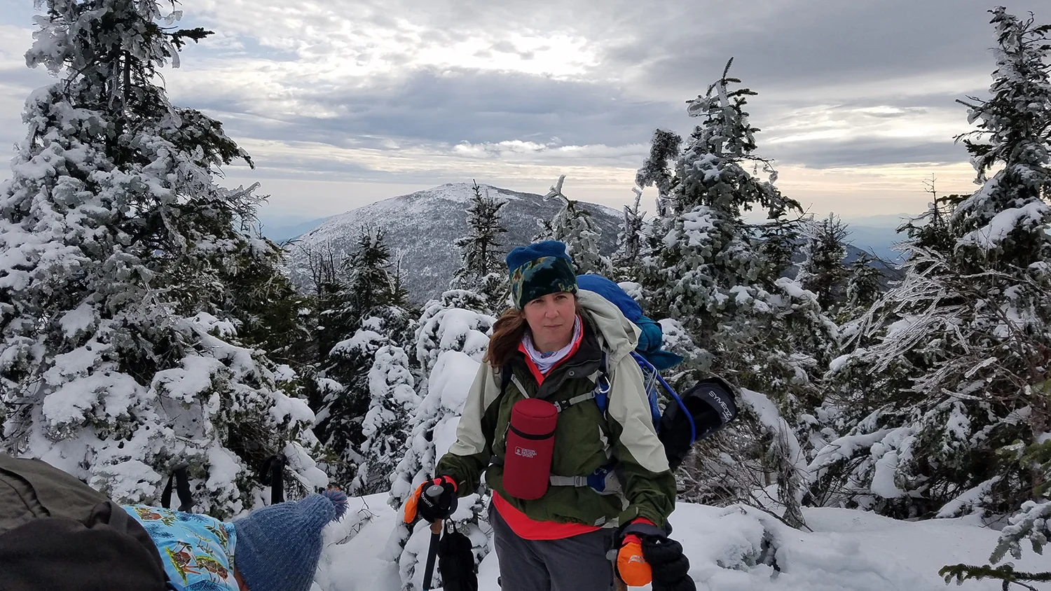 Grey, Skylight and Marcy hike, 2018.